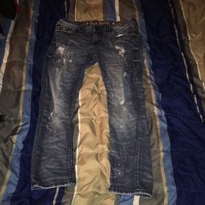 Men’s rock revival jeans 34